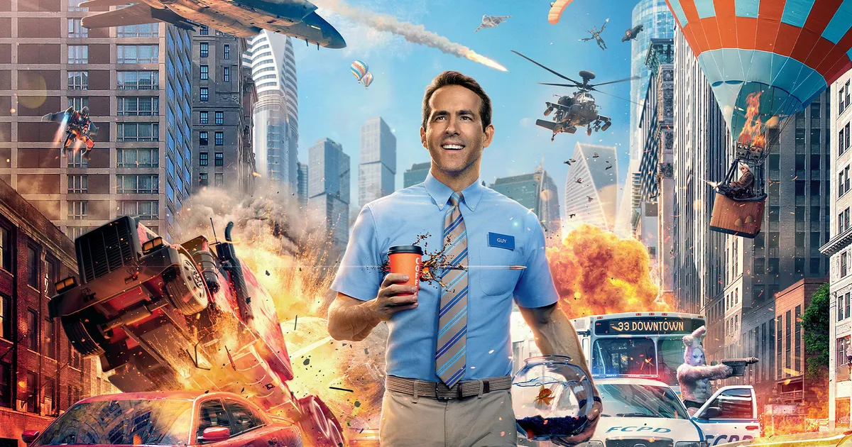 Free Guy : Ryan Reynolds s’émancipe des règles du jeu vidéo, ce soir en prime sur M6