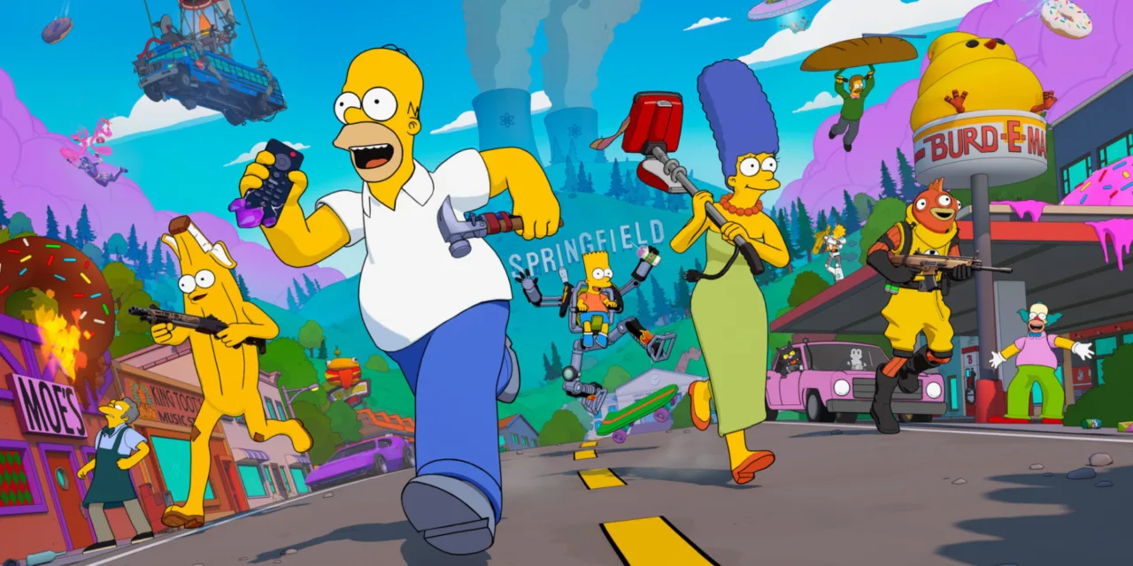 Fortnite x The Simpsons : la collision entre Springfield et Fortnite débarque sur Disney+