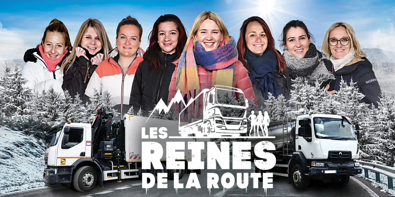 Les reines de la route saison 6 : immersion hivernale au cœur du quotidien des conductrices poids lourds sur 6ter