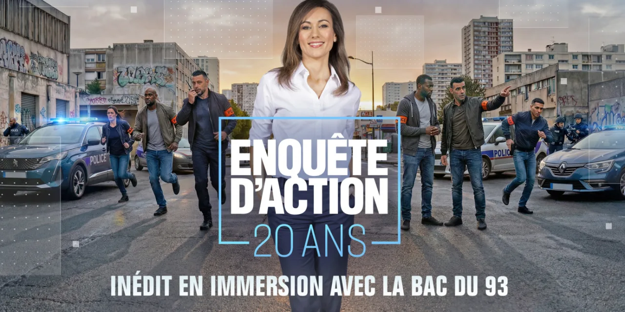 Enquête d’action célèbre ses 20 ans sur W9 : une immersion inédite avec la brigade anticriminalité