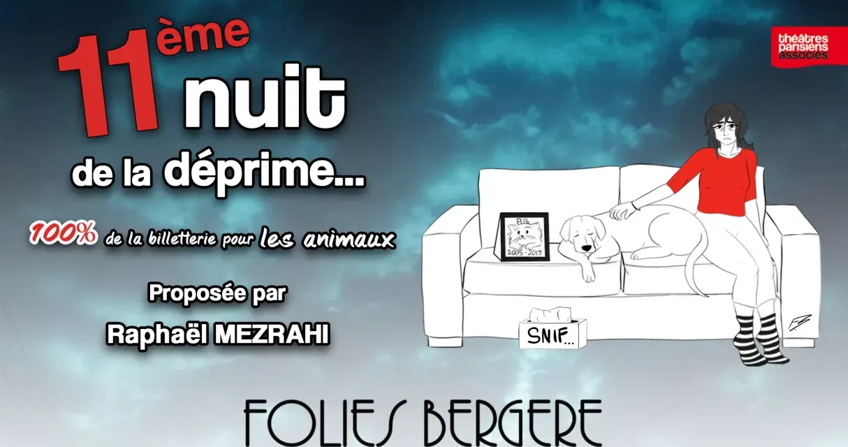 Raphaël Mezrahi orchestre la 11e Nuit de la déprime sur France 4