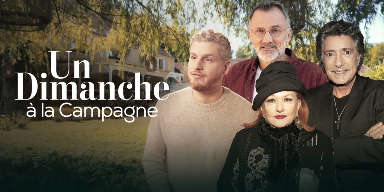 Un dimanche à la campagne sur France 2 le 4 janvier : Frédéric Lopez ouvre l’année avec trois invités