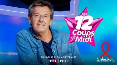 Les 12 coups de midi : une semaine spéciale Sidaction du 23 au 29 mars 2026 sur TF1