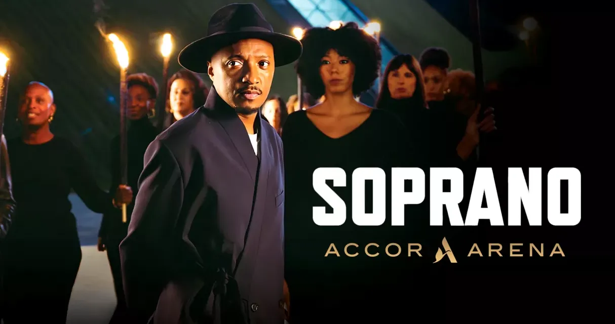 Soprano : son concert à l’Accor Arena diffusé en prime time sur France 4