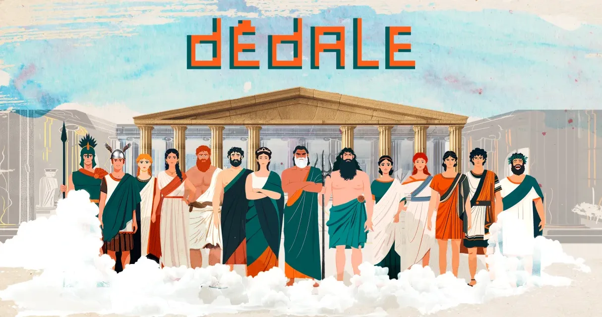 Lumni lance la série Dédale, 20 épisodes pour explorer les dieux de l’Olympe