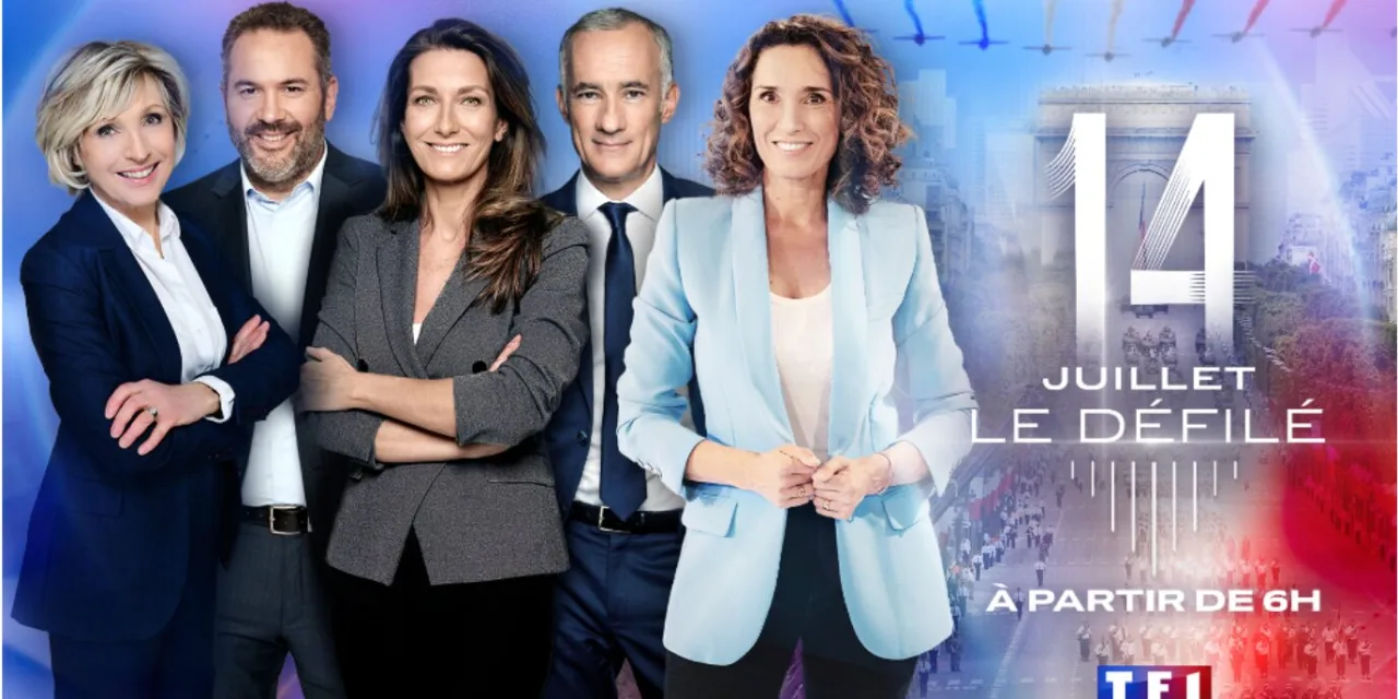 14 Juillet 2026 sur TF1 : le défilé et une matinée spéciale hors norme en direct dès 6h00