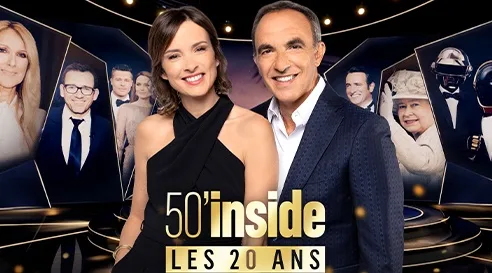 50’ inside : les 20 ans sur TF1, Isabelle Ithurburu et Nikos Aliagas célèbrent deux décennies de célébrités