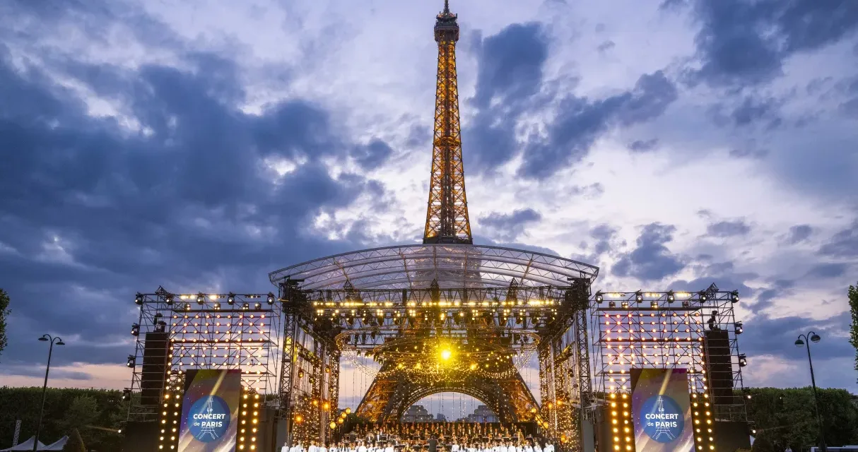 Le Concert de Paris sur France 2 : la fête nationale s’ouvre au pied de la tour Eiffel