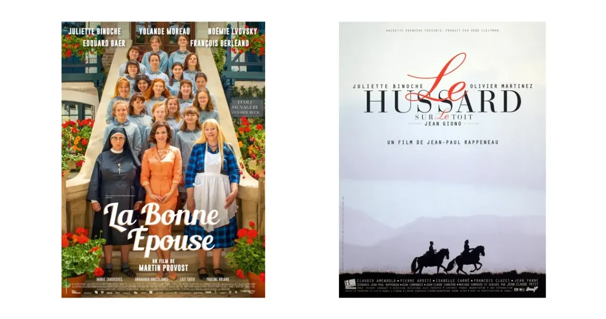 Double séance Juliette Binoche sur france.tv : Le Hussard sur le toit et La Bonne Épouse à revoir dès le 22 juillet