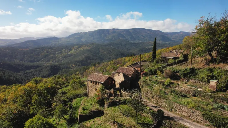 Vallée cévenole menacée par les crues et la sécheresse