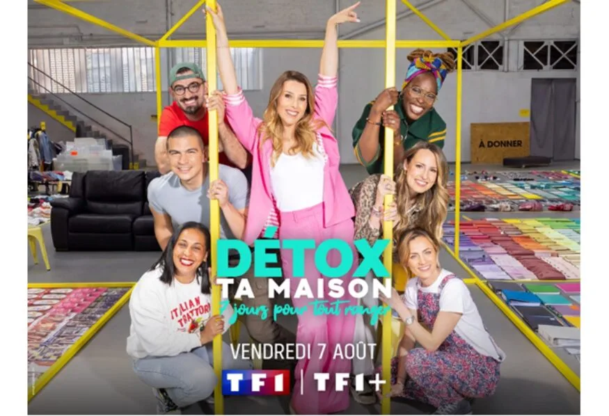 « Détox ta maison, 7 jours pour tout ranger » sur TF1 : Élodie Villemus et ses experts s’offrent une soirée exceptionnelle le 7 août