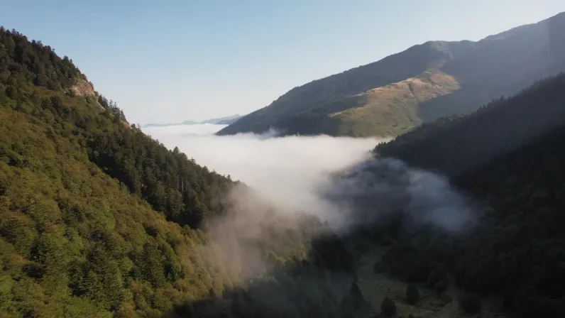Le glacier d'Ossoue dans le massif du Vignemale, Pyrénées