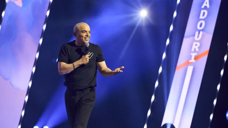 Rachid Badouri au Gala de l'humour Juste pour rire