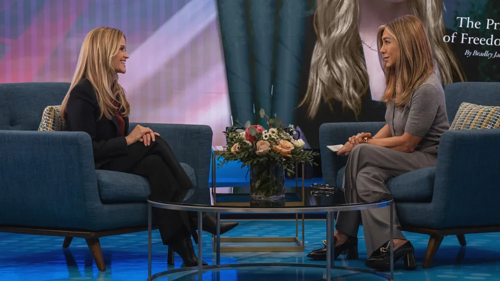 Reese Witherspoon et Jennifer Aniston dans The Morning Show