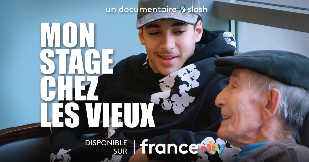 Mon stage chez les vieux sur france.tv : trois ados, un Ehpad et une leçon de vie