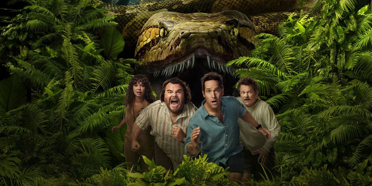 Anaconda sur Canal+ Box Office : Jack Black et Paul Rudd tournent un remake catastrophe en pleine Amazonie ce vendredi