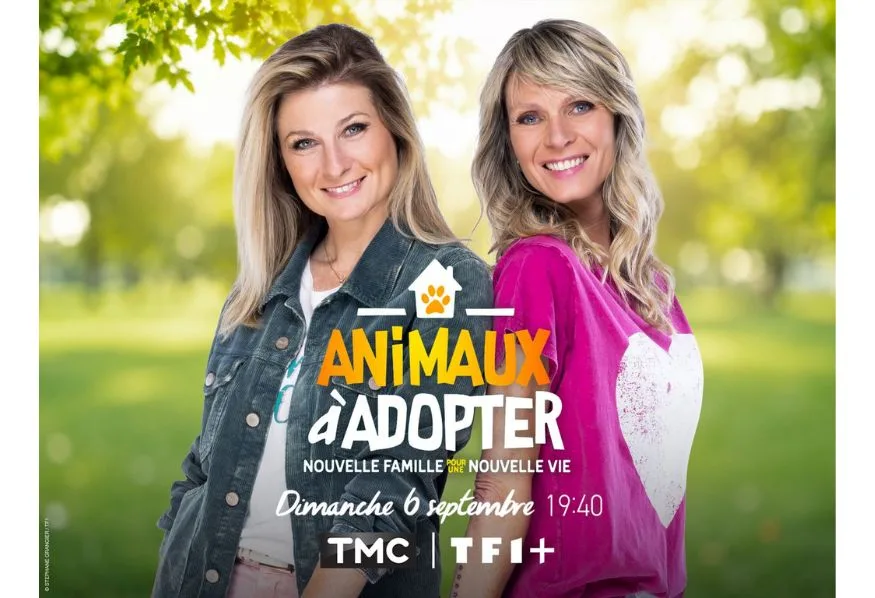 « Animaux à adopter » sur TMC : nouvelle saison dès le 6 septembre avec Sandrine Arcizet et Élodie Ageron