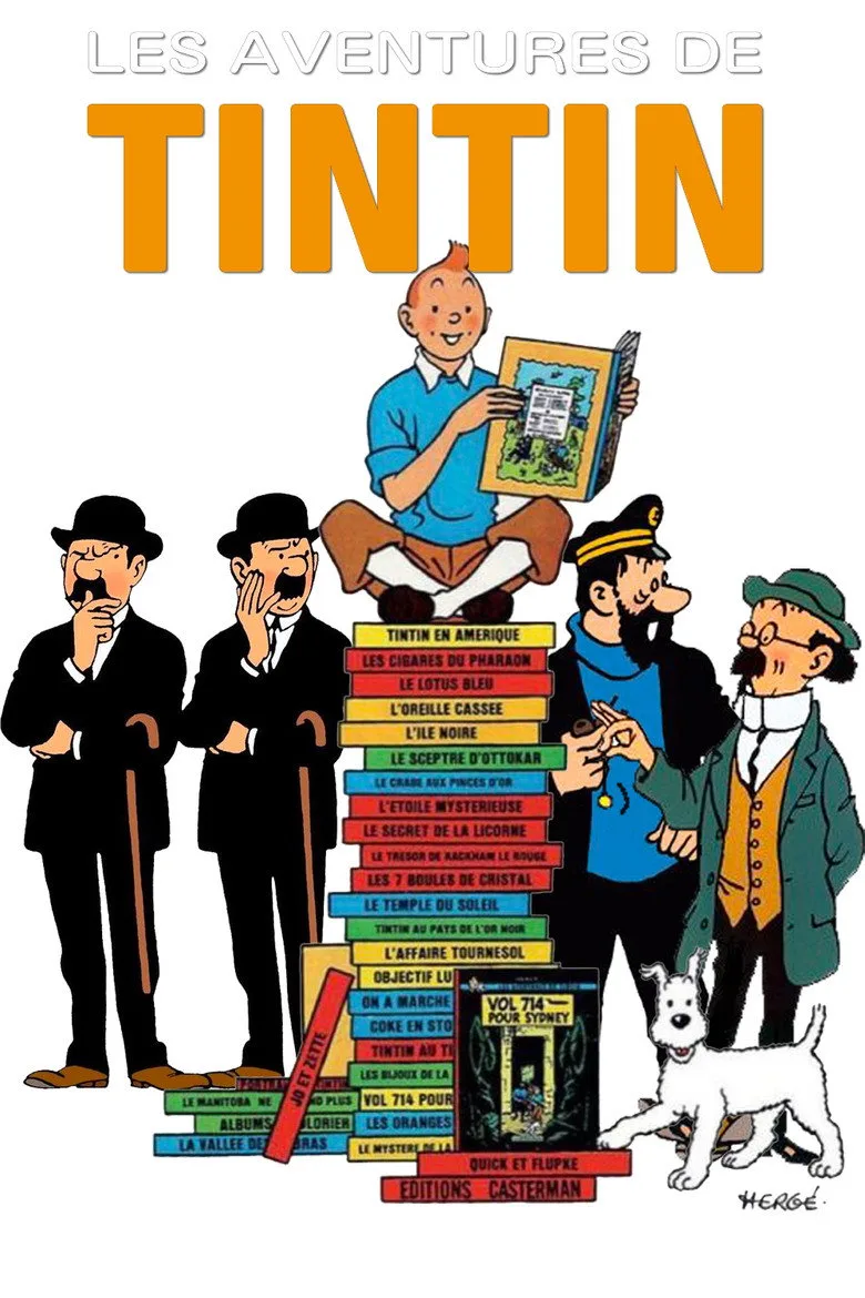 Les Aventures de Tintin — affiche