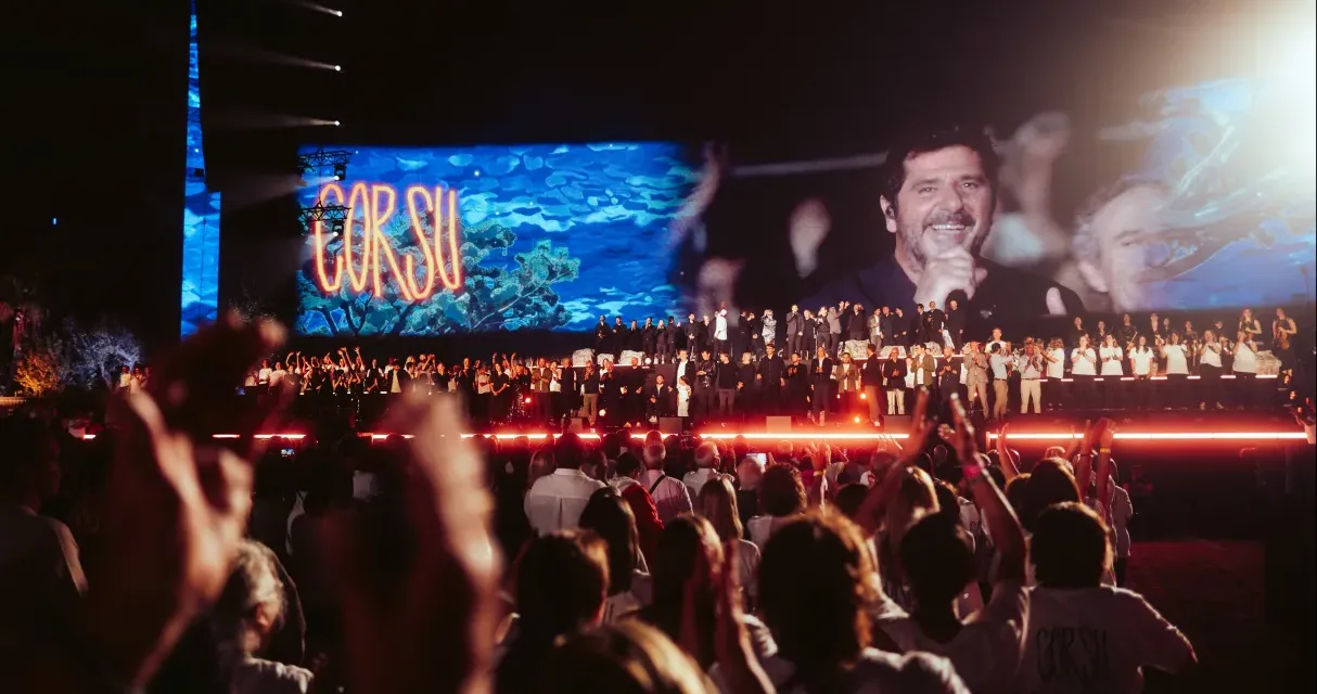 Corsu Mezu Mezu sur France 3 : un soir au Vélodrome avec Patrick Fiori et les grandes voix corses