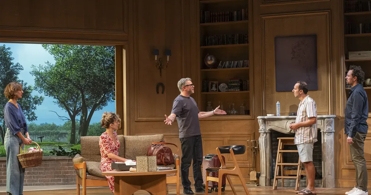 Mon jour de chance sur France 2 : la comedie a succes du Theatre Fontaine avec Guillaume de Tonquedec