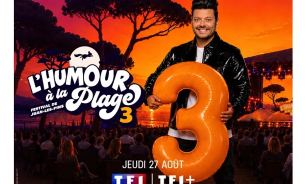 L’Humour à la Plage sur TF1 : Kev Adams réunit les grands noms du rire à Juan-les-Pins