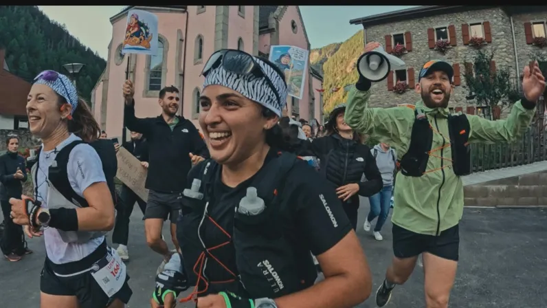 Effort et dépassement de soi sur l'Ultra-Trail du Mont-Blanc