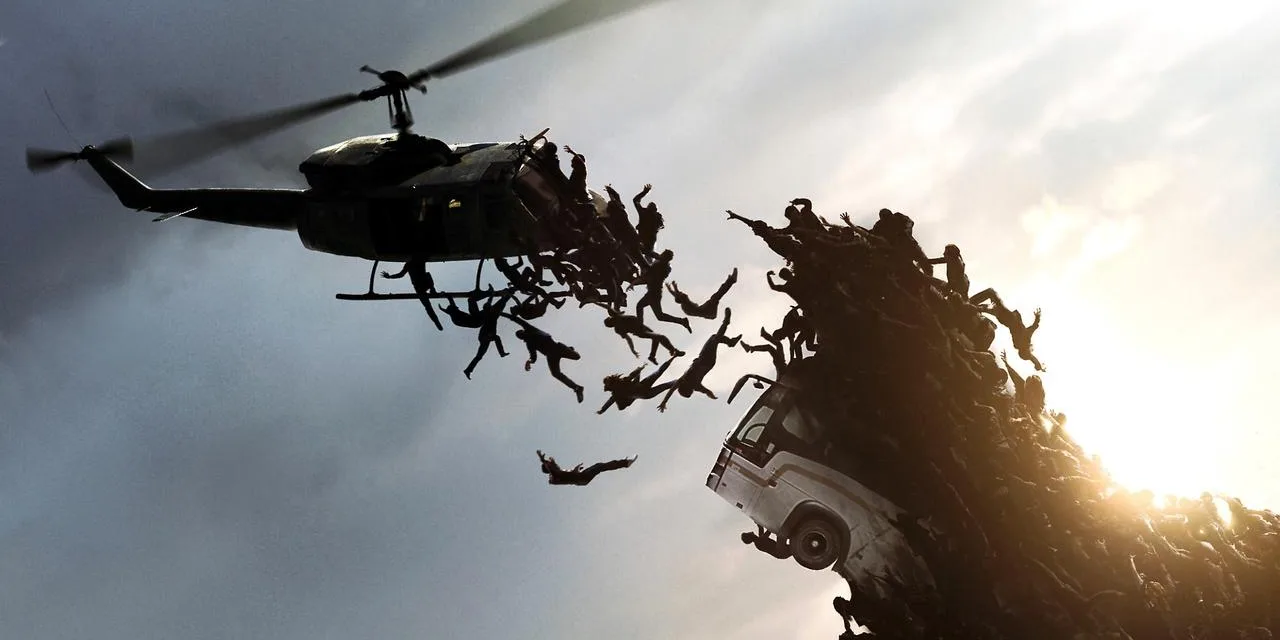 World War Z sur TMC : Brad Pitt court après un virus qui transforme le monde en zombies