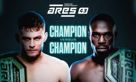 ARES 43 sur CANAL+SPORT360 : O’Connor – Diatta et une carte 100 % MMA à l’Adidas Arena