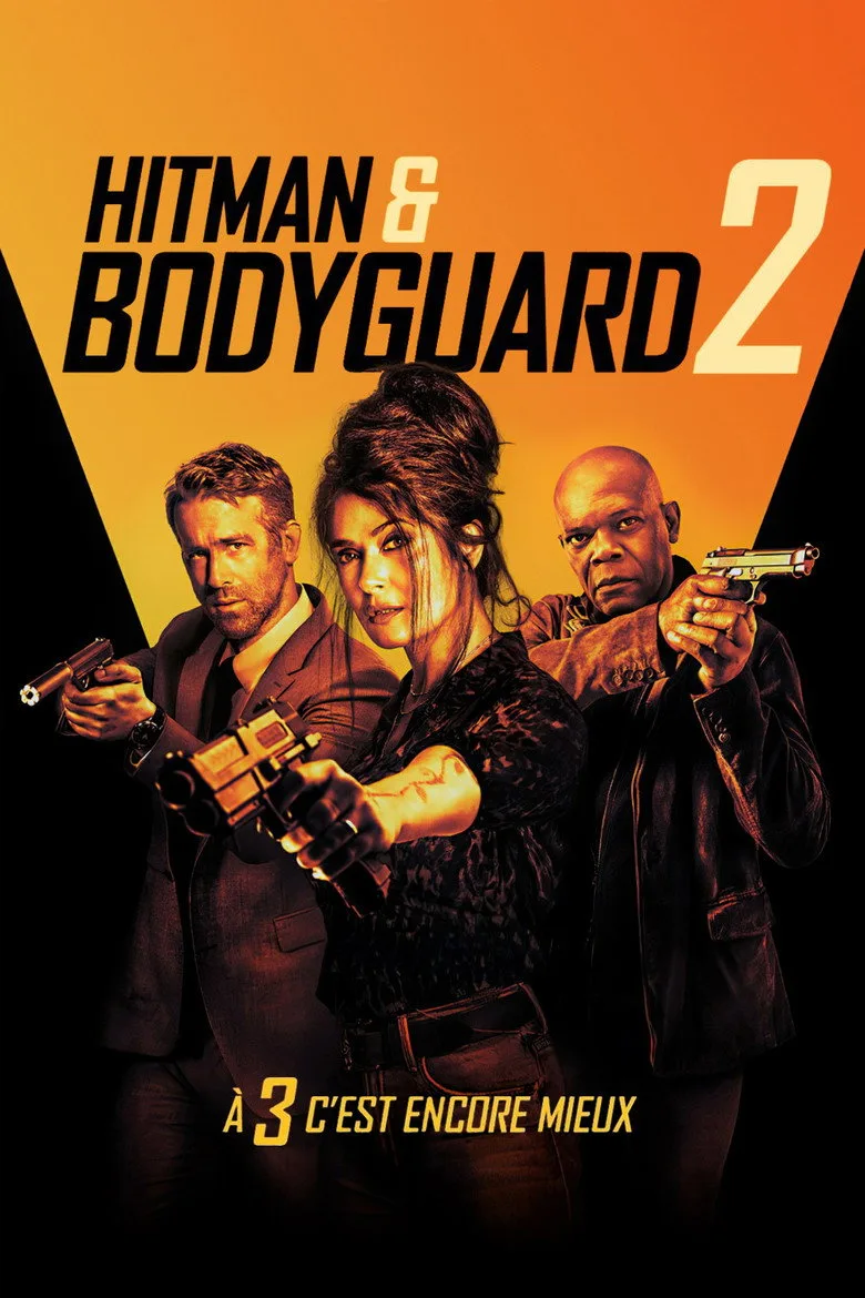 Hitman & Bodyguard 2 sur CStar : Ryan Reynolds et Samuel L. Jackson repartent en vrille, Salma Hayek en renfor
