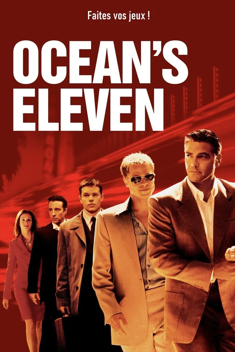 Ocean's Eleven sur Canal+ Grand Écran : Clooney, Pitt et Damon montent le casse du siècle à Las Vegas