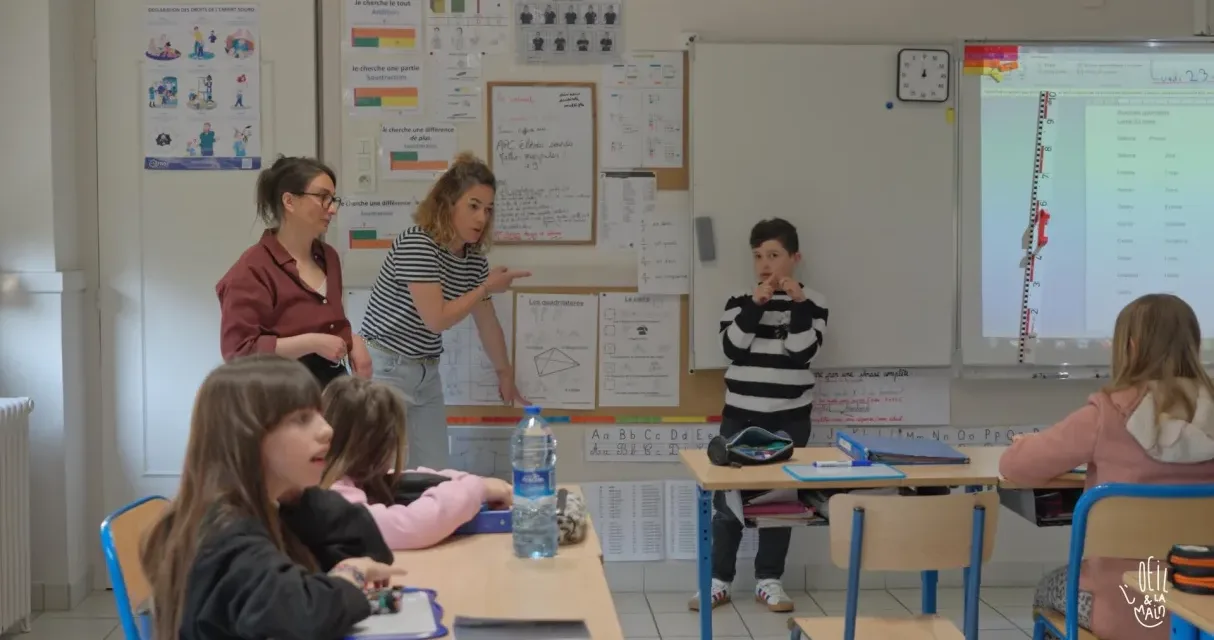 L’œil et la main sur France 5 : l’école bilingue en langue des signes, un héritage fragile