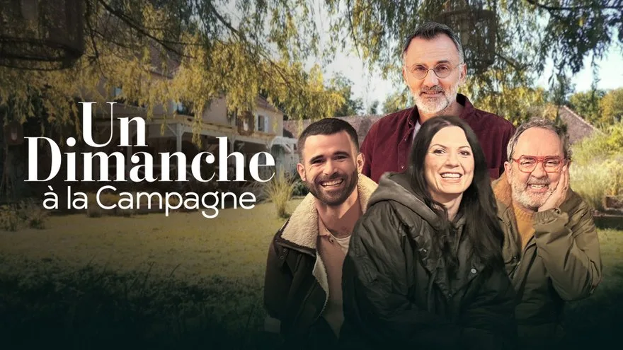 Un dimanche à la campagne : Bruno Solo, Héléna Nagapetyan et Louis Derungs invités de Frédéric Lopez le 29 mars sur France 2