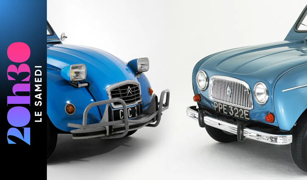 Le duel 2CV contre 4L dans 20h30 le samedi