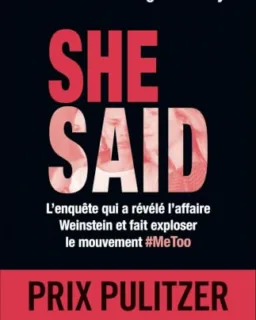 She Said – Kantor & Twohey (livre)