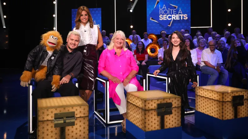 Le plateau de La Boîte à secrets