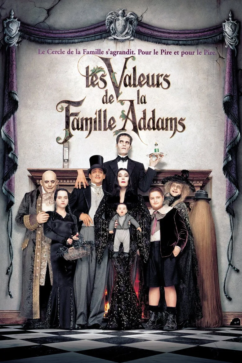 Les valeurs de la famille Addams sur TF1 Séries Films : Mercredi en colonie et une nounou trop charmante