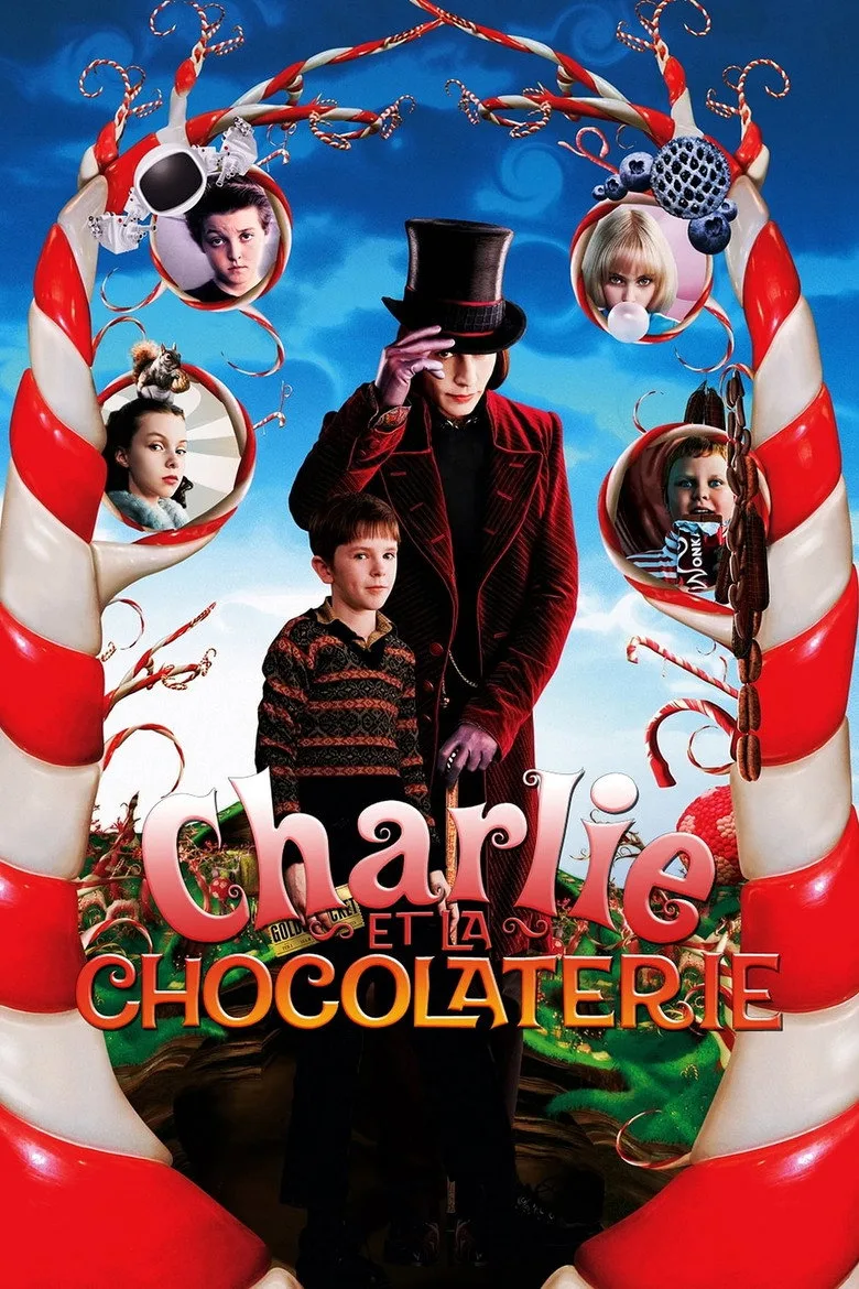 Charlie et la chocolaterie sur TMC (affiche)