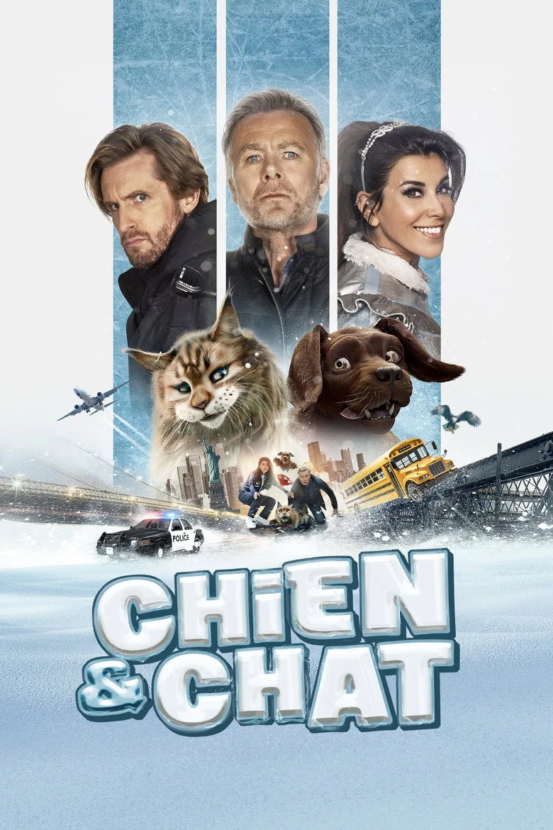 Chien & chat sur TF1 : Franck Dubosc et Philippe Lacheau embarqués dans une course-poursuite entre Montréal et New York