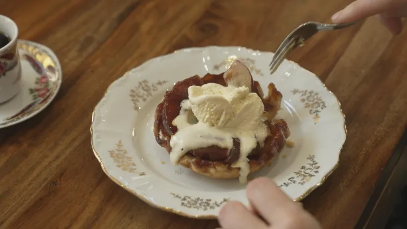 Plat traditionnel dans le documentaire Retour gagnant pour la cuisine d'antan