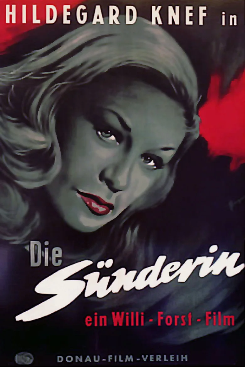 Die Sünderin (affiche)