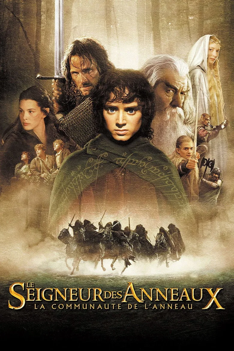 Le seigneur des anneaux : la communauté de l'anneau (affiche)