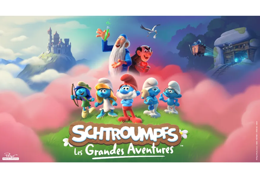 Les Schtroumpfs Les Grandes Aventures sur TF1 : un concours de magie le 24 octobre