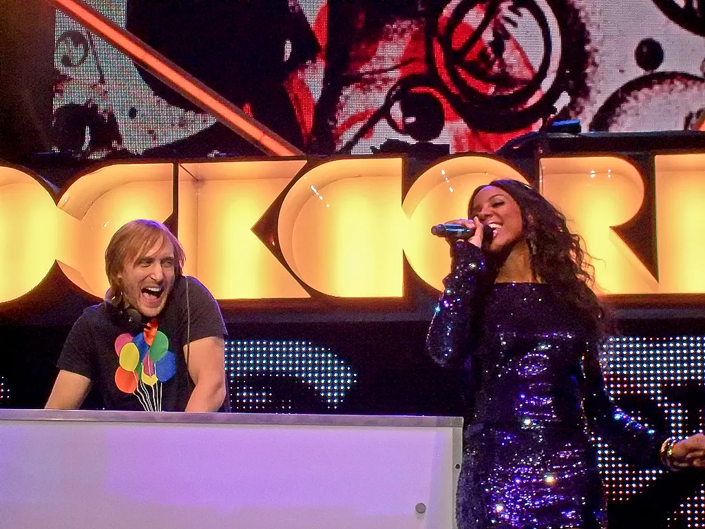 David Guetta sur scène lors d'un concert