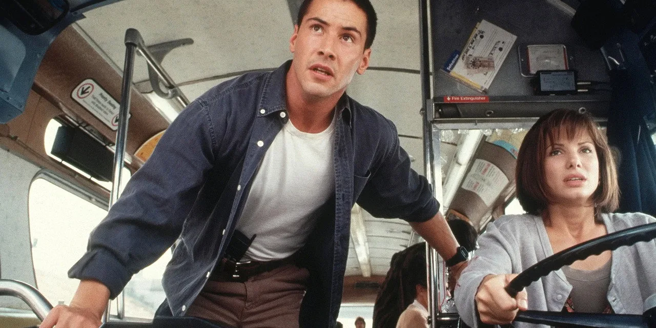 Speed sur 6ter : Keanu Reeves et Sandra Bullock piégés dans un bus qui ne doit jamais ralentir