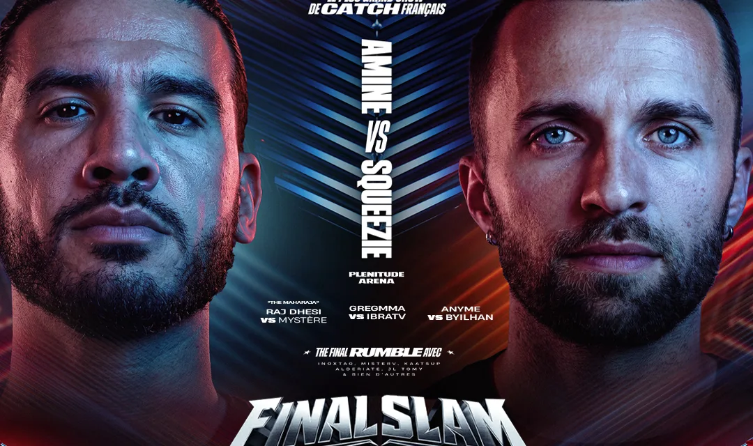The FinalSlam sur TMC : le show de catch d’Amine et Squeezie le 14 novembre